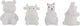 Globo Lighting Kids Decorative Lamp Kraka White