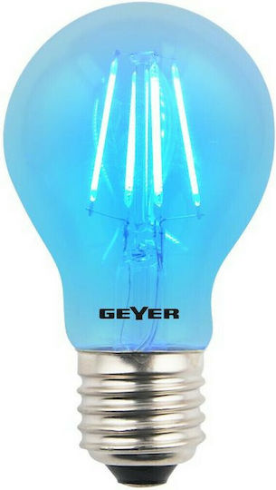Geyer LED Glühbirne 4W für E27 Fassung und Form A60 Rot 120lm