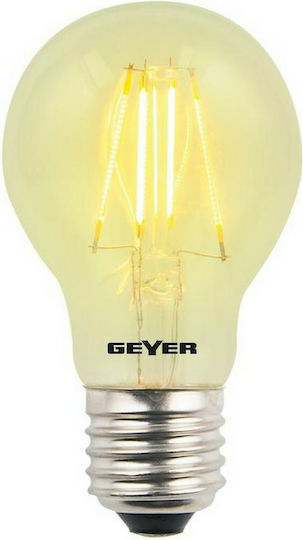 Geyer LED Glühbirne 4W Für E27 Fassung Und Form A60 Gelbe 300lm
