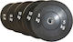 MDS Crossfit Rumber Plate Scheibenset Olympischen Typs Gummierte 1 x 15kg Φ50mm