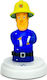 Alecto Baby LED Детско Декоративно Осветление Fireman Sam Син 13x13x18.5εκ.