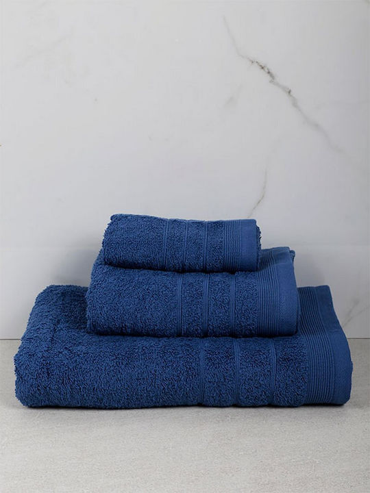 Sunshine Bath Towel Set 3pcs Chimbouri 18 Blue ...