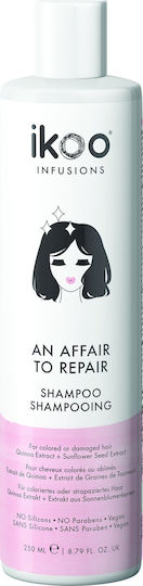 Ikoo An Affair to Repair Σαμπουάν Αναδόμησης/Θρέψης & Διατήρησης Χρώματος για Ξηρά Μαλλιά Μαλλιά 250ml