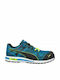 PUMA Blaze Knit Low Low Safety Blue S1P with Certification HRO,SRC