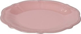 Espiel Fulya Teller Untiefe aus Porzellan Pink mit Durchmesser 26cm