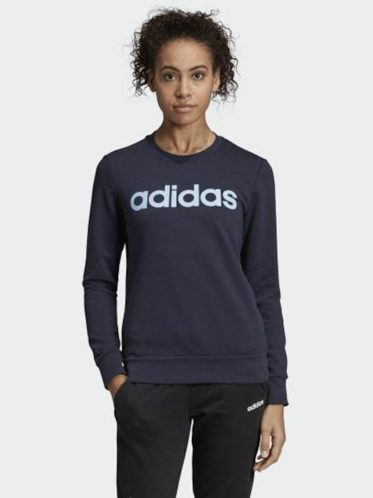 Adidas Neo Essentials Γυναικείο Φούτερ Navy Μπλε