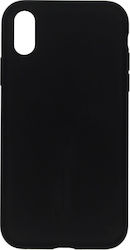 Senso Back Cover Σιλικόνης Μαύρο (iPhone X / Xs)
