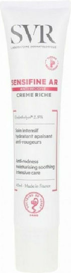 SVR Laboratoire Dermatologique Sensifine AR Κρέμα Προσώπου για Ενυδάτωση & Ερυθρότητα 40ml