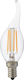 Horoz Electric Flame-4 Bec LED 4W pentru Soclu E14 Alb cald 450lm
