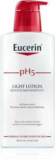 Eucerin pH5 Light Хидратиращ Лосион за тяло за суха & чувствителна кожа 400мл