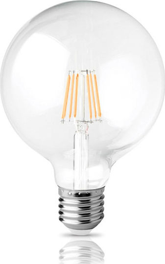 Fos me LED Bulb 12W 125mm for Socket E27 and Shape G125 Natural White 1000lm Dimmable