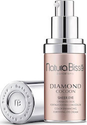 Natura Bisse Diamond Cocoon Sheer Hidratante și Anti-îmbătrânire Cremă Pentru Ochi Colorat împotriva pentru Cearcăne Pentru pielea sensibilă a ochilor 25ml