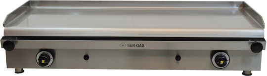Sergas Plite pentru gătit Pe gaz 100x43.5x23cm 12kW cu Placă Flat P100