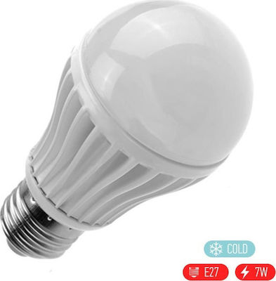 LED Bulb E27 Cool White 550lm