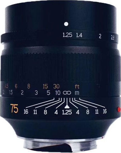 7artisans Crop Kameraobjektiv Photoelectric 75mm f/1.25 Weitwinkel für Leica M Mount