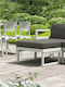 Outdoor Chair Polypropylene Lucy 129 White 45x53x82cm