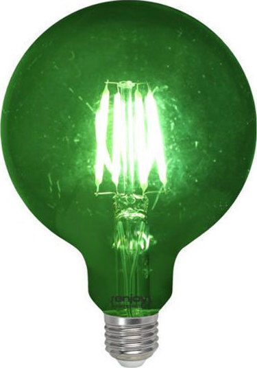 Elvhx DreamLED LED крушка 4W 125mm за фасунга E27 и форма G125 Зелен 360лм