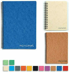 Neohart Spiral Notebook Ruled A4 120 Paper Sheets Minimal (Various Colours)