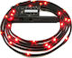 NZXT Sleeved 2m LED Kit Red Ταινία Φωτισμού LED