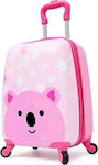 A2S The Pink Coala Παιδική Βαλίτσα με ύψος 45cm σε Ροζ χρώμα