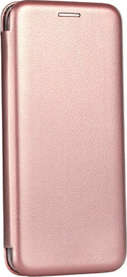 MyMobi Elegance Book Synthetic Leather Rose Gold (Galaxy A6+ 2018)