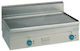 MBM Ηλεκτρικό Πλατώ Ψησίματος Χρωμίου 100x51x27cm 12.5kW με Λεία Πλάκα EFT106LC