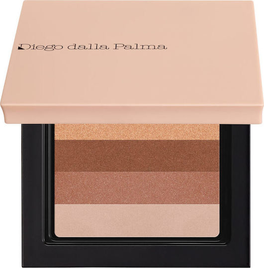 Eyeshadow-Palette mit Lidschatten in gepresster Form 10 g