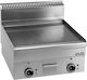 MBM Ηλεκτρικό Πλατώ Ψησίματος Χάλυβα 60x60x27cm 7.5kW με Λεία Πλάκα EFT66L