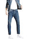 502 Men's Jeans Pants Elastic with Regular Tapered Fit Blue