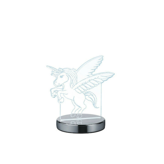 Trio Lighting Led Παιδικό Διακοσμητικό Φωτιστικό Karo Μονόκερος με Εναλλαγές Χρωματισμών Διάφανο 12x17cm Trio Lighting Led Παιδικό Διακοσμητικό Φωτιστικό Karo Μονόκερος με Εναλλαγές Χρωματισμών Διάφανο 12x17cm