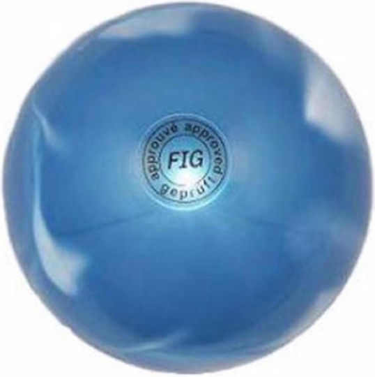 Αθλοπαιδιά 009.82801/blu/w Μπάλα Ρυθμικής με Διάμετρο 19cm Μπλε