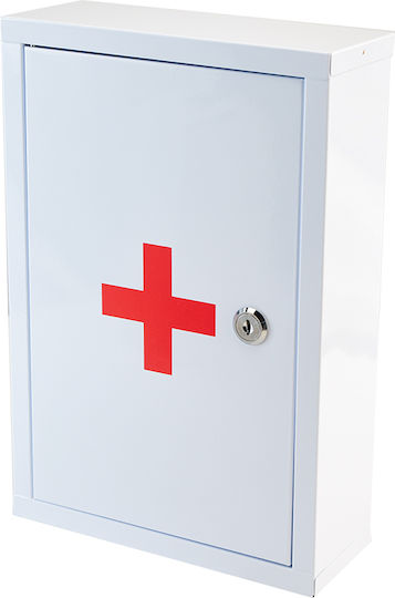 Bormann BFB2000 Metallic First Aid Wall Cabinet with Lock