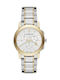 Burberry The City Women's Watch Chronograph with Silver Metal Bracelet