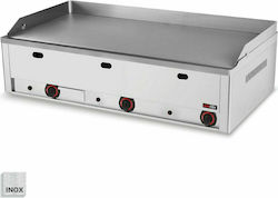 RM Gastro Plite pentru gătit Pe gaz 99x54x22cm 12kW cu Placă Flat Redfox FTH90G