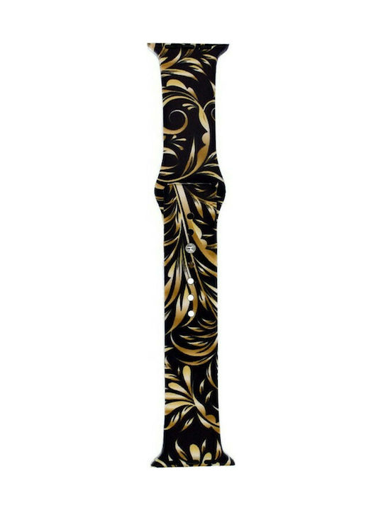 Λουράκι Σιλικόνης Golden Garden (Apple Watch 42/44/45mm)