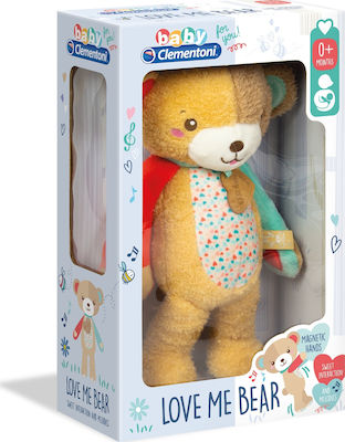 Baby Clementoni Animal Love Me Bear made of Fabric for 0++ Months