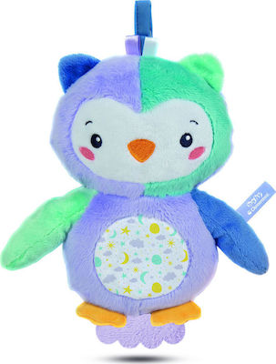 Baby Clementoni Schlafspielzeug Goodnight Owl aus Stoff mit Lichtern für 0++ Monate