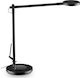 Ideal Lux Futura LED Office Lamp with Foldable Arm in Black Color