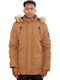 G729 Winter Jacket Parka Mustard