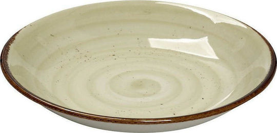 Espiel Terra Teller Suppe aus Porzellan Green mit Durchmesser 25.5cm Espiel Terra Teller Suppe aus Porzellan Green mit Durchmesser 25.5cm