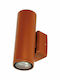 VK Lighting Wandmontiertes Außen-Spotlight GU10 IP65 Doppelstrahl
