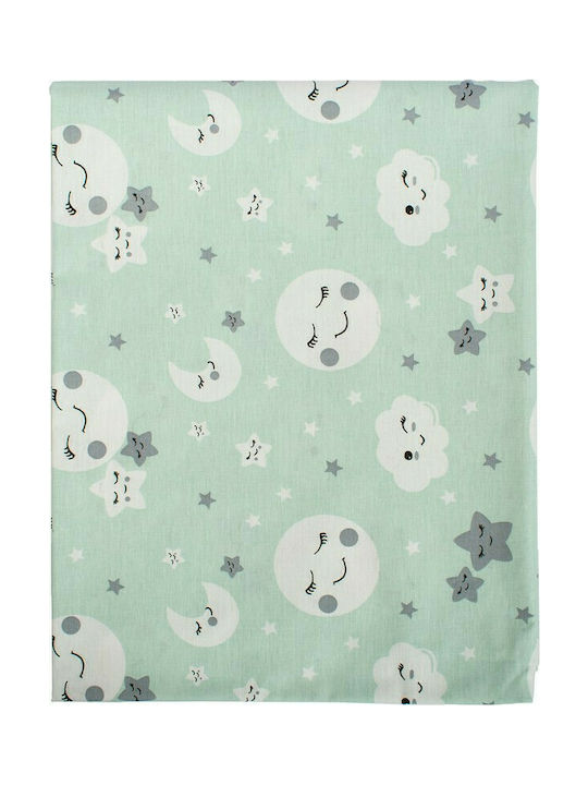 Dimcol Kids Duvet Single Smile Green 160x240cm