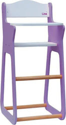 Moover Wooden Highchair with Dining Table Mat