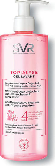SVR Laboratoire Dermatologique Topialyse Schaumbad in Gel Feuchtigkeitsspendend 400ml