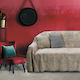 Das Home 0178 Sofa Throw Chenille 180x250cm Salmon