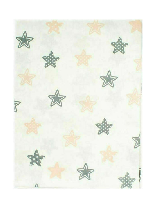 Dimcol Star Kids Duvet Cover Single Cotton Gray...