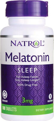 Natrol Melatonin 3mg Συμπλήρωμα για τον Ύπνο 120 ταμπλέτες