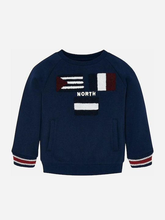 Mayoral Kids Sweatshirt Navy Blue