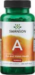 Swanson Vitamin A Vitamin für die Haut 10000iu 250 Softgels