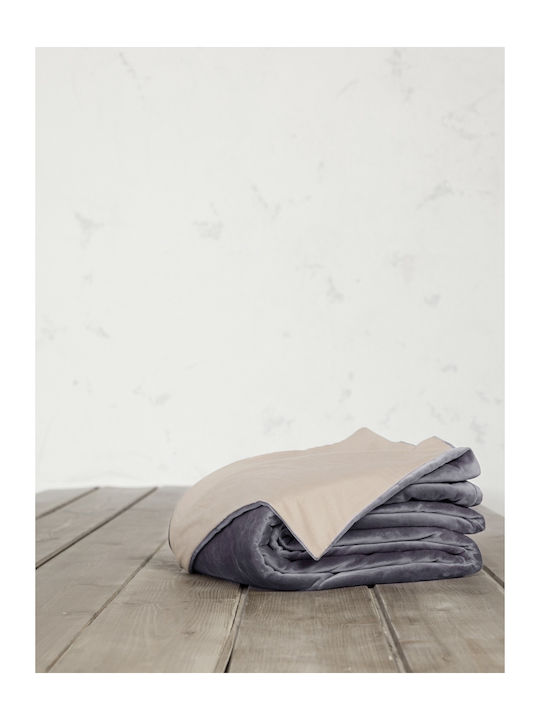 Nima Bettbezug Einzelbett 160x240 Nuan 22627 Dark Gray